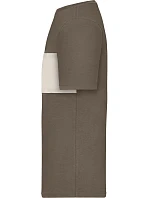 Daiber 8049 Tričko z bio bavlny "Colour-Block" 02.8049 muddy brown/sandstone Daiber 8049 Tričko z bio bavlny "Colour-Block" 02.8049 muddy brown/sandstone