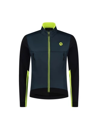 Rogelli zimní bunda CADENCE modro-černá-fluor L
