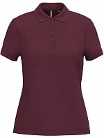Kariban K 255 Dámské piqué polo 20.K255 wine Kariban K 255 Dámské piqué polo 20.K255 wine