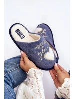 Dámské klasické pantofle s růžovou výstelkou Mabira