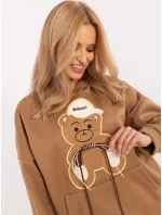 Mikina DHJ BL A8695.65P camel Mikina DHJ BL A8695.65P camel