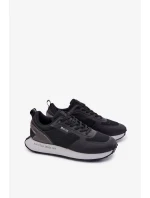 Pánské tenisky na platformě Big Star HI-POLY SYSTEM – černé Pánské tenisky na platformě Big Star HI-POLY SYSTEM – černé