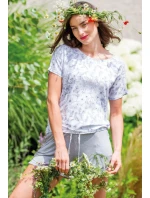 Pyžamo Key LNS 544 A25 Viskóza kr/r S-XL