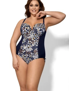 Dámské jednodílné plavky 40 light blue - AVA