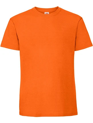 Fruit of the Loom Iconic 195 T Pánské těžké tričko 16.1422 orange Fruit of the Loom Iconic 195 T Pánské těžké tričko 16.1422 orange
