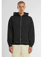 New Morning Studios NM 013 Těžká unisex oversize mikina s kapucí 57.0013 black