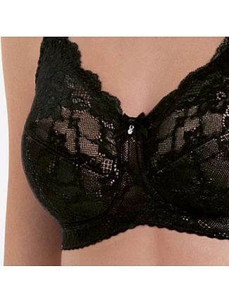 Bobette komfortní podprsenka 5292 black - RosaFaia