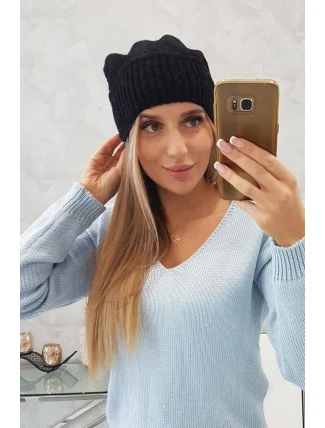 Dámská čepice Ingrid K371 černá Dámská čepice Ingrid K371 černá