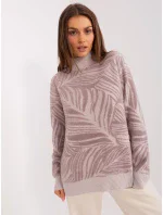 Jumper AT SW 2357.96 světle fialová Jumper AT SW 2357.96 světle fialová