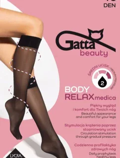Podkolenky Gatta Body RELAX medica 40 den