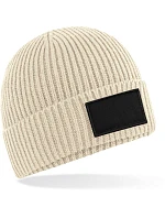 Beechfield B 442R Čepice Patch "Fashion" 53.442R oatmeal/black