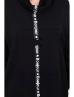 Šaty s kravatou černé