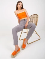 Kalhoty D73761M61869L šedé Kalhoty D73761M61869L šedé