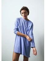 Noční košile Nightdresses Good NDK LSL 08 P modrá Jacaranda - TRIUMPH Noční košile Nightdresses Good NDK LSL 08 P modrá Jacaranda - TRIUMPH