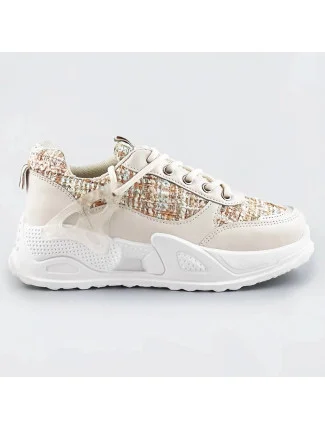 Béžové dámské sportovní boty (7003) Béžové dámské sportovní boty (7003)