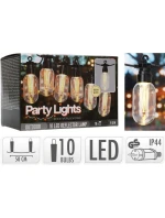 ZAHRADNÍ GIRLANDA PARTY LIGHT 10LED EDISON