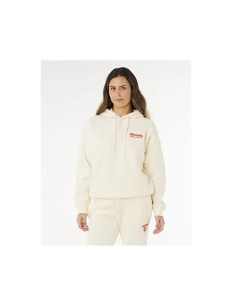 Dámská mikina RIP CURL Surf Puff Heritage Hood, béžová