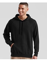 Fruit of the Loom Lightweight Hooded Sweat Pánská raglánová mikina s kapucí 16.2140 black Fruit of the Loom Lightweight Hooded Sweat Pánská raglánová mikina s kapucí 16.2140 black