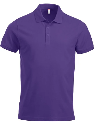 Clique Classic Lincoln S/S Pánské piqué polo z těžké bavlny 67.8244 bright lilac Clique Classic Lincoln S/S Pánské piqué polo z těžké bavlny 67.8244 bright lilac