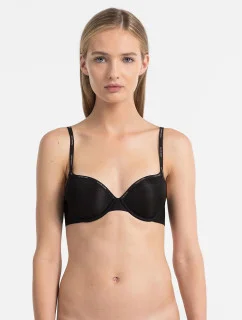 Podprsenka s kosticí QF1839E černá - Calvin Klein