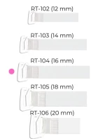 Silikonová ramínka Julimex 16mm RT 104 Silikonová ramínka Julimex 16mm RT 104