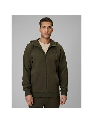 Pánská mikina 4F 4FRSS26TSWSM3106-30S na zip s kapucí Pánská mikina 4F 4FRSS26TSWSM3106-30S na zip s kapucí