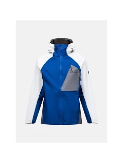 Pánská bunda PEAK PERFORMANCE M Trail Hipe 3L Shell Jacket, bílá