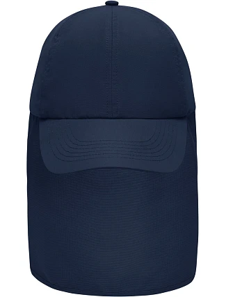 Daiber MB 6243 6 panelová kšiltovka s ochranou krku 03.6243 navy Daiber MB 6243 6 panelová kšiltovka s ochranou krku 03.6243 navy
