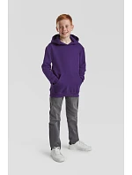 Fruit of the Loom Classic Kids Hooded Sweat Dětská mikina s kapucí 16.2043 vintage heather red Fruit of the Loom Classic Kids Hooded Sweat Dětská mikina s kapucí 16.2043 vintage heather red