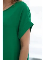 Šaty s kapsami zelená
