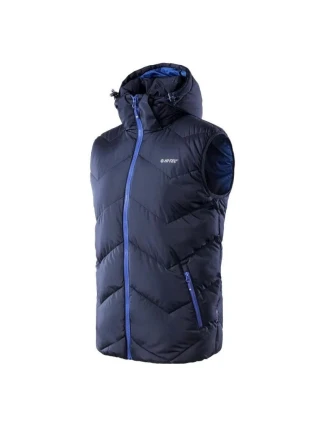 Pánská vesta Charmo Tmavě modrá - Hi-tec Pánská vesta Charmo Tmavě modrá - Hi-tec