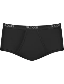 Pánské boxerky Basic Maxi - BLACK - černé 0004 - SLOGGI