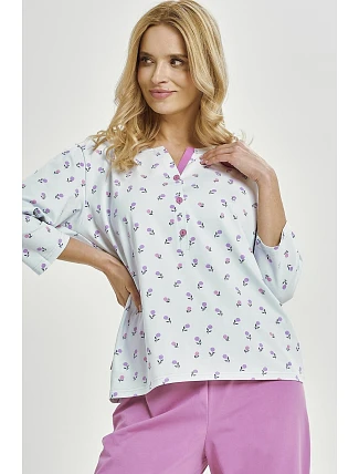 Taro Yolanda 3446 7/8 M-XL Z25/26 dámské pyžamo Taro Yolanda 3446 7/8 M-XL Z25/26 dámské pyžamo