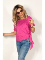 Dámská halenka Heart pink - MM FASHION Dámská halenka Heart pink - MM FASHION