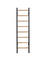 DŘEVĚNÝ KOVOVÝ GYMNASTICKÝ ŽEBŘÍK SE 4 DRŽADLY BENCHK 200B