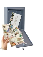 POŠTOVNÍ SCHRÁNKA 21.5X9X31CM 1067537 SASKA GARDEN