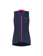 Rogelli dámské tričko bez rukávů ESSENTIAL modro-růžové L