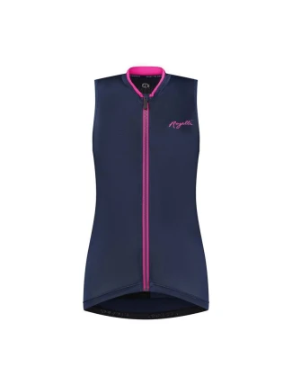 Rogelli dámské tričko bez rukávů ESSENTIAL modro-růžové L