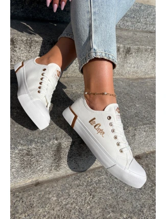 Dámské Textilní Tenisky Lee Cooper LCW-25-31-3428L Bílé