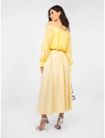 Sukně IT SD 81036.82 světle žlutá