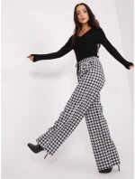Kalhoty LK SP 509429.87 černobílých Kalhoty LK SP 509429.87 černobílých