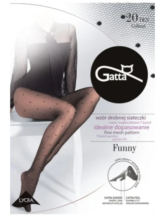 FUNNY - 05 DÁMSKÉ PUNČOCHOVÉ KALHOTY LYCRA-5