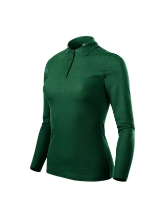 Tmavě zelená polokošile Malfini Pique Polo LS W MLI-231D3 Tmavě zelená polokošile Malfini Pique Polo LS W MLI-231D3