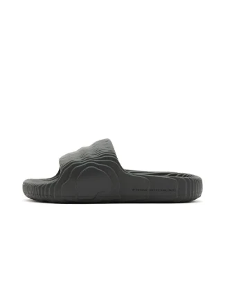 Pánské žabky adidas Adilette 22 Grey Five lifestyle fashionable for summer black (HP6522)