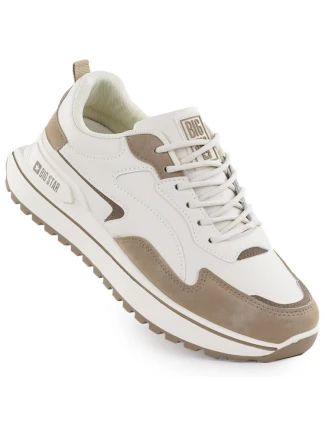 Béžová sportovní obuv na platformě Big Star RR274A216