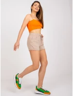Šortky D73761M61531KA béžové Šortky D73761M61531KA béžové