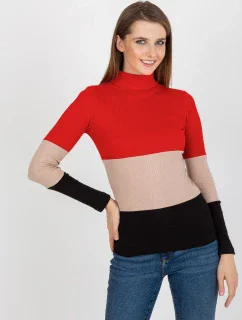 Dámská halenka RV BZ 8465 1.35P červená - FPrice