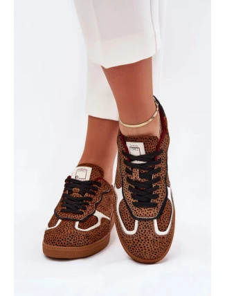 Dámské sneakers Daniel Lopez Just Dare – velbloudí