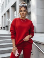 Dámská tepláková souprava ARIELLA PREMIUM červená FashionStreet AY0732