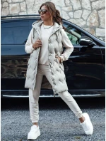 MILIAN dámský teplákový komplet ve světle béžové barvě FashionStreet AY1110